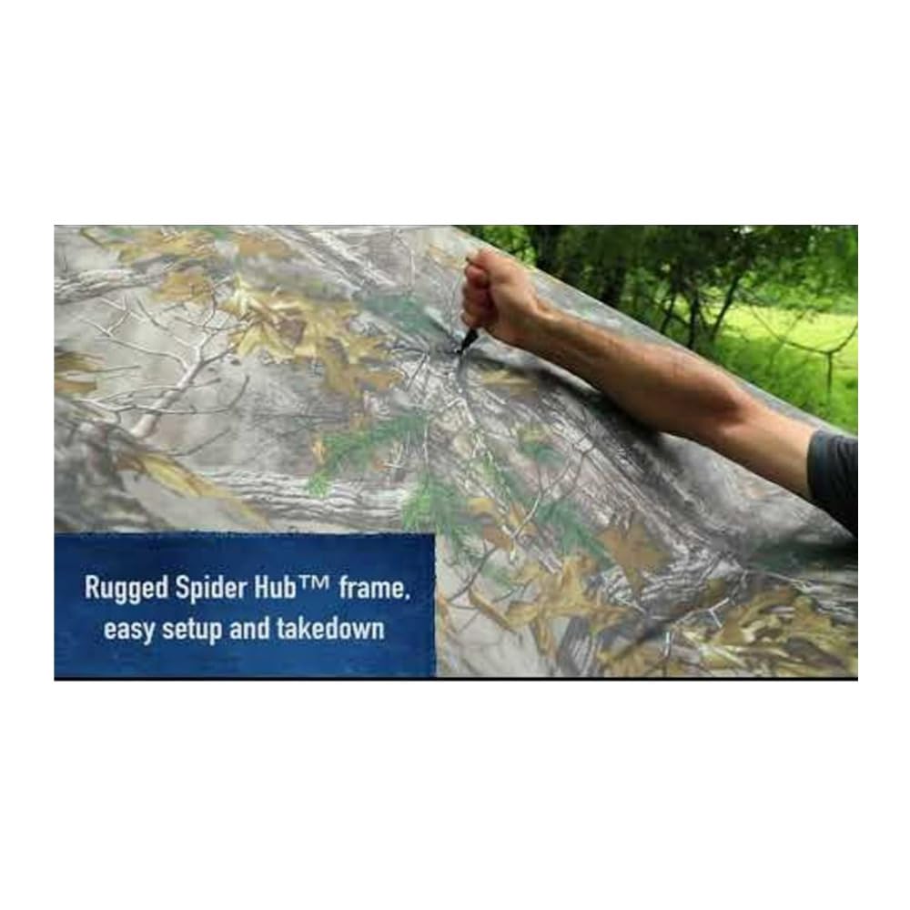 Ameristep Care Taker Ground Blind, Mossy Oak Break Up Country, Model: None