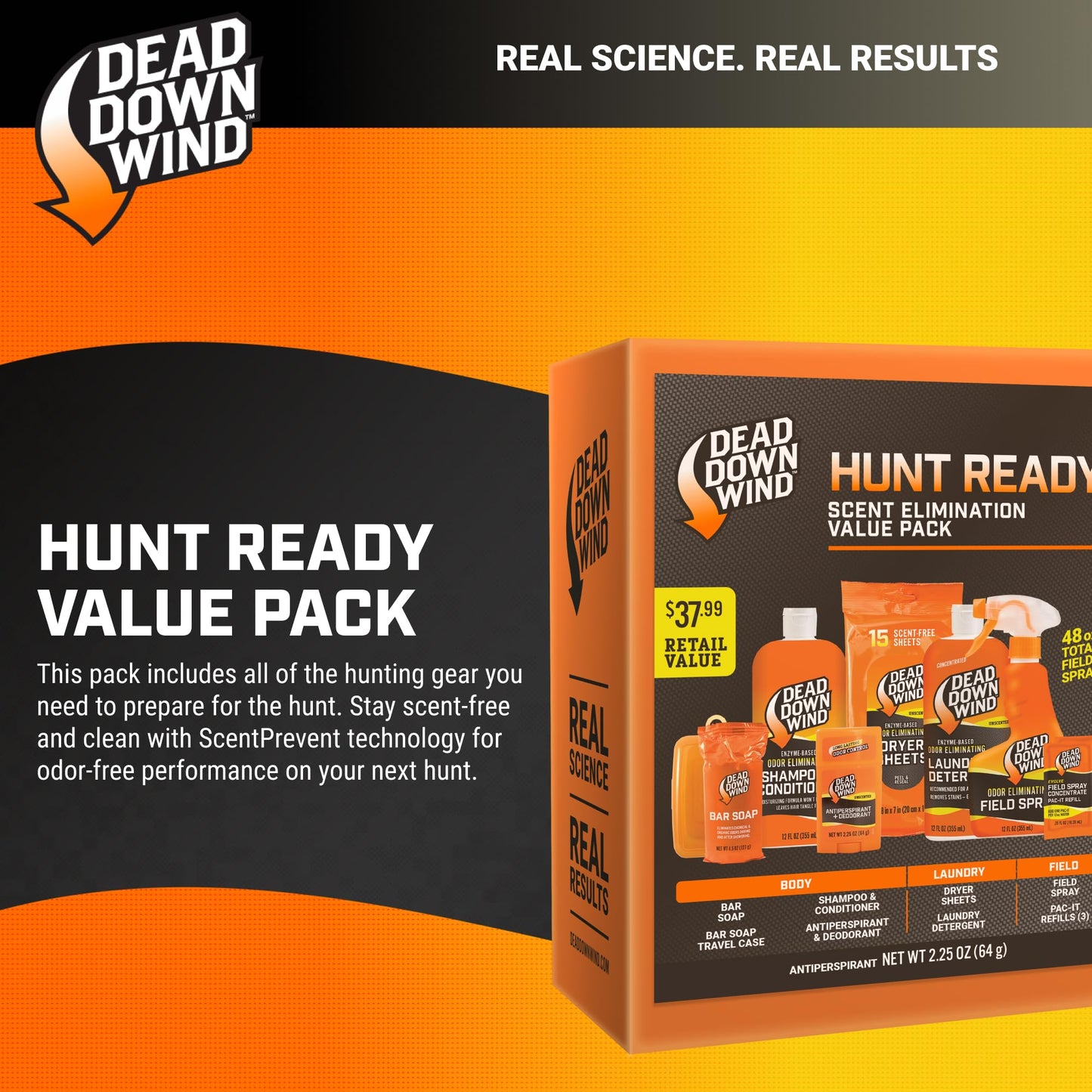 Dead Down Wind Hunt Ready 10 Piece Kit