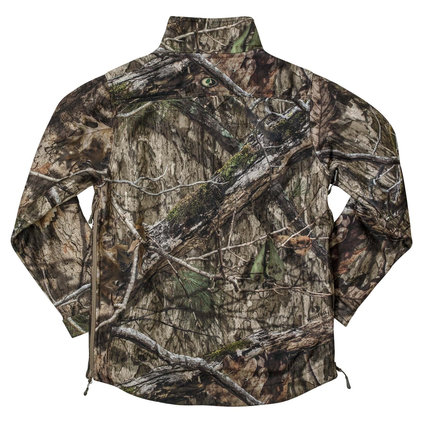Mossy Oak Sherpa Fleece Lined Camo Hunting Jacket for Men