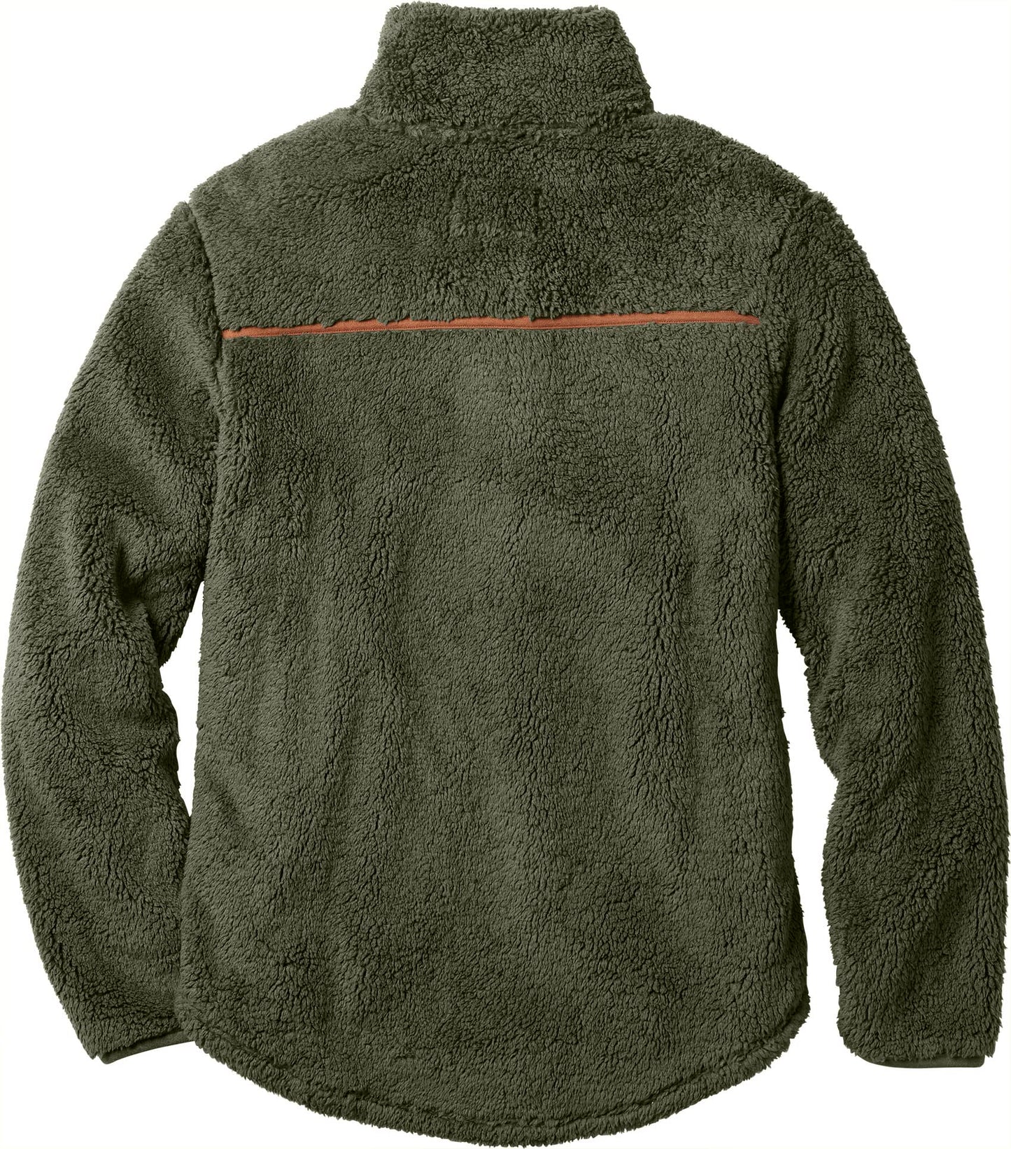 Legendary Whitetails Women's Fuzzy Hide Fleece Pullover 1/4 Zip, Army, Medium