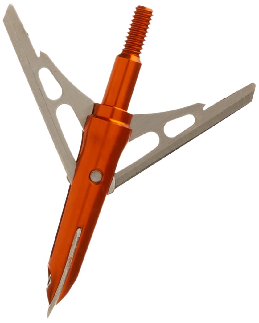 Rage Crossbow X, 2-Blade Archery Arrow Broadhead, 100 Grain with Shock Collar Technology (3-Pack)