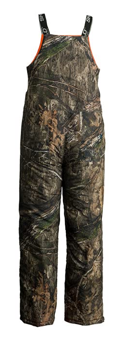 SCENTBLOCKER Shield Series Evolve Reversible Bibs, Hunting Bibs for Men (MO Country DNA/Blaze, Large)