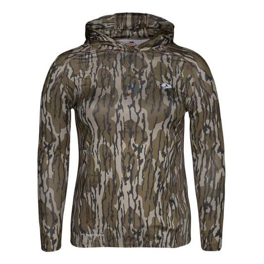 Mossy Oak Women's Camo Tibbee Flex Vented Hunting & 40+ UPF Sun Protection Hoodie
