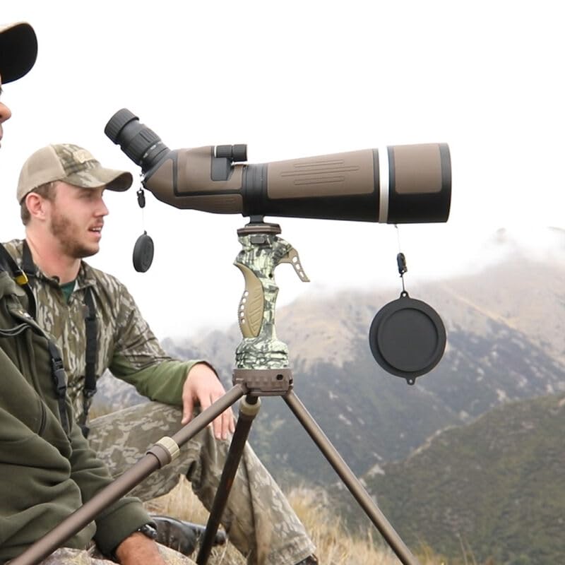 PRIMOS Hunting Trigger Stick Gen3 - Shooting Stick with Adjustable Height, Lightweight Design, and Quick-Detach Yoke for Hunting, Shooting, and Photography (24"-62", Tripod)