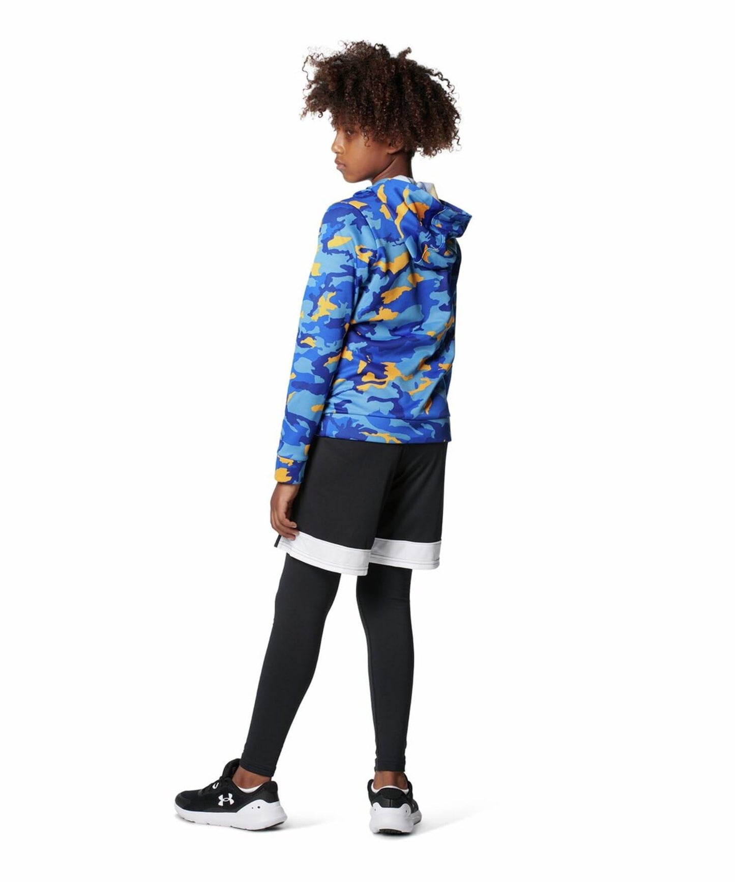 Under Armour Boys ColdGear Armour Baselayer Leggings , Black (001)/White , Large