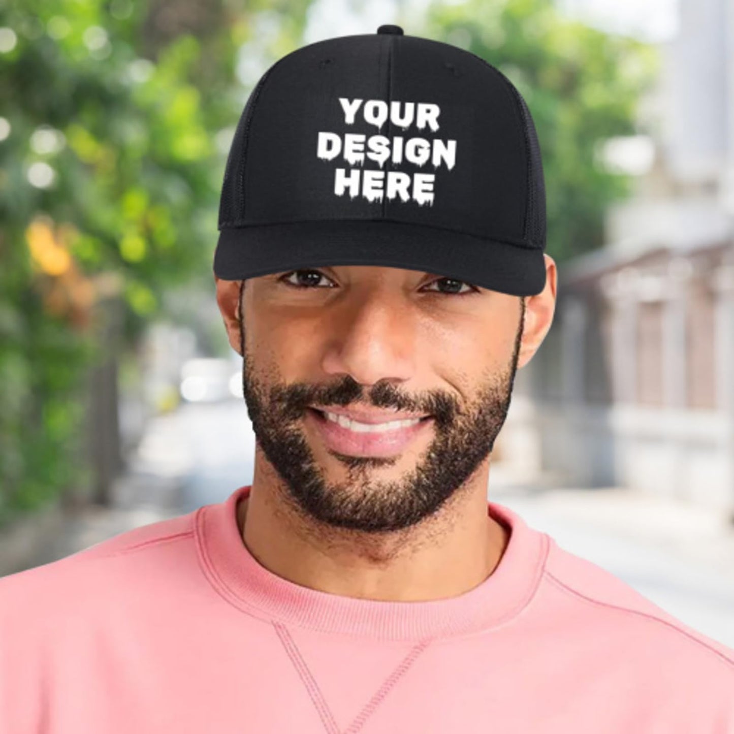 Custom Hats for Man Woman Personalized Bulk Trucker Cap with Text Photo Logo Gifts