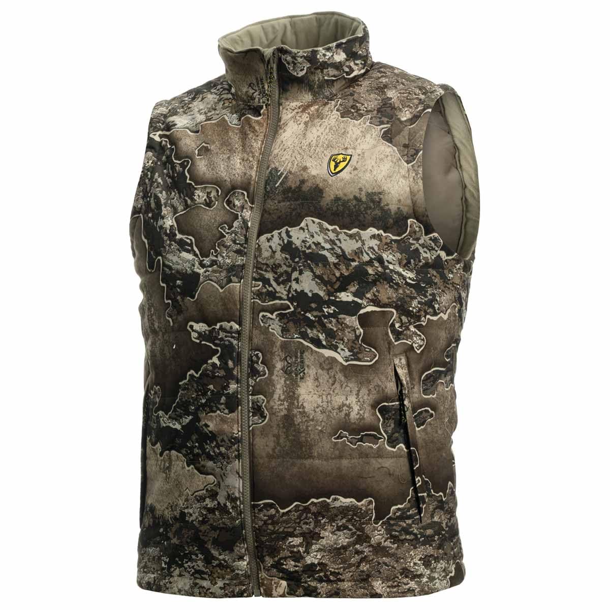 SCENTBLOCKER Drencher Waterproof Insulated 3-in-1 Camo Hunting Jacket for Men (RT Excape, Medium)