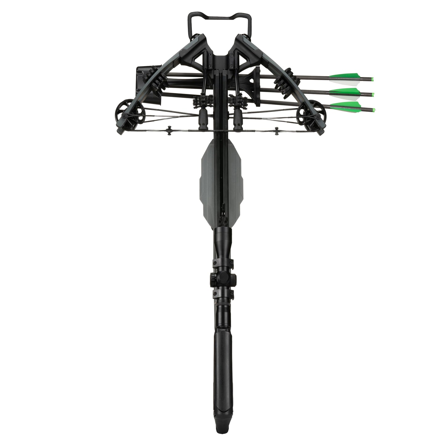 Xpedition Archery Scrapeline 390X Crossbow, 6.7LB 390 Feet Per Second Compound Crossbow Package with 4X32 Scope