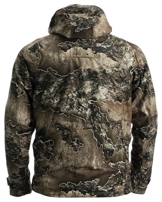 SCENTBLOCKER Drencher Waterproof Insulated 3-in-1 Camo Hunting Jacket for Men (RT Excape, Medium)
