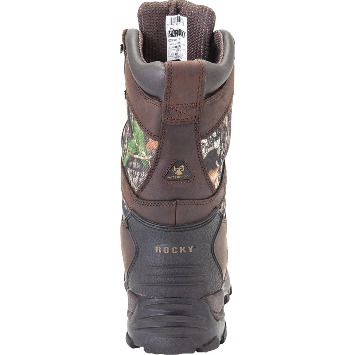 ROCKY Sport Utility 1000G Insulated Waterproof Boot, Mossy Oak Break Up, Size 12(WI)
