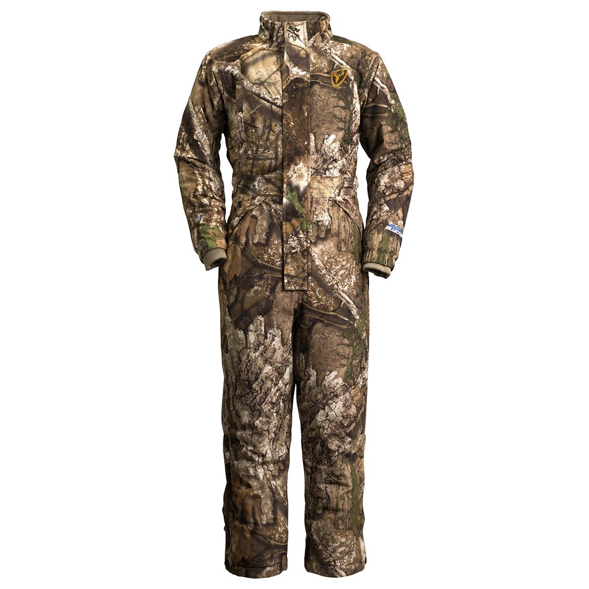 Blocker Outdoors Shield Series Drencher Youth Insulated Waterproof Camo Hunting Coveralls (RT APX, Large)