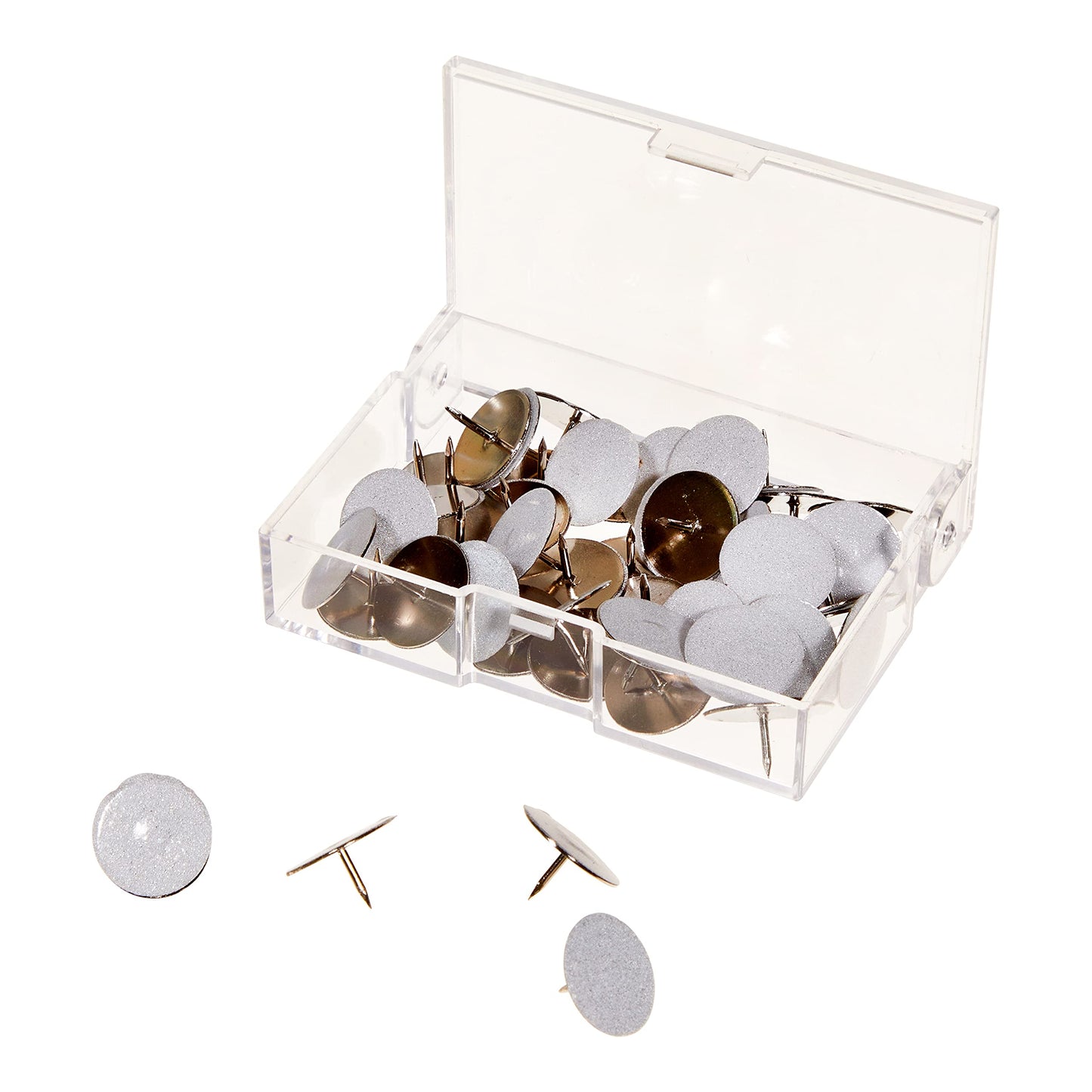 Allen Company Reflective Trail Marking Tacks (Pack of 50) White, 1/2"