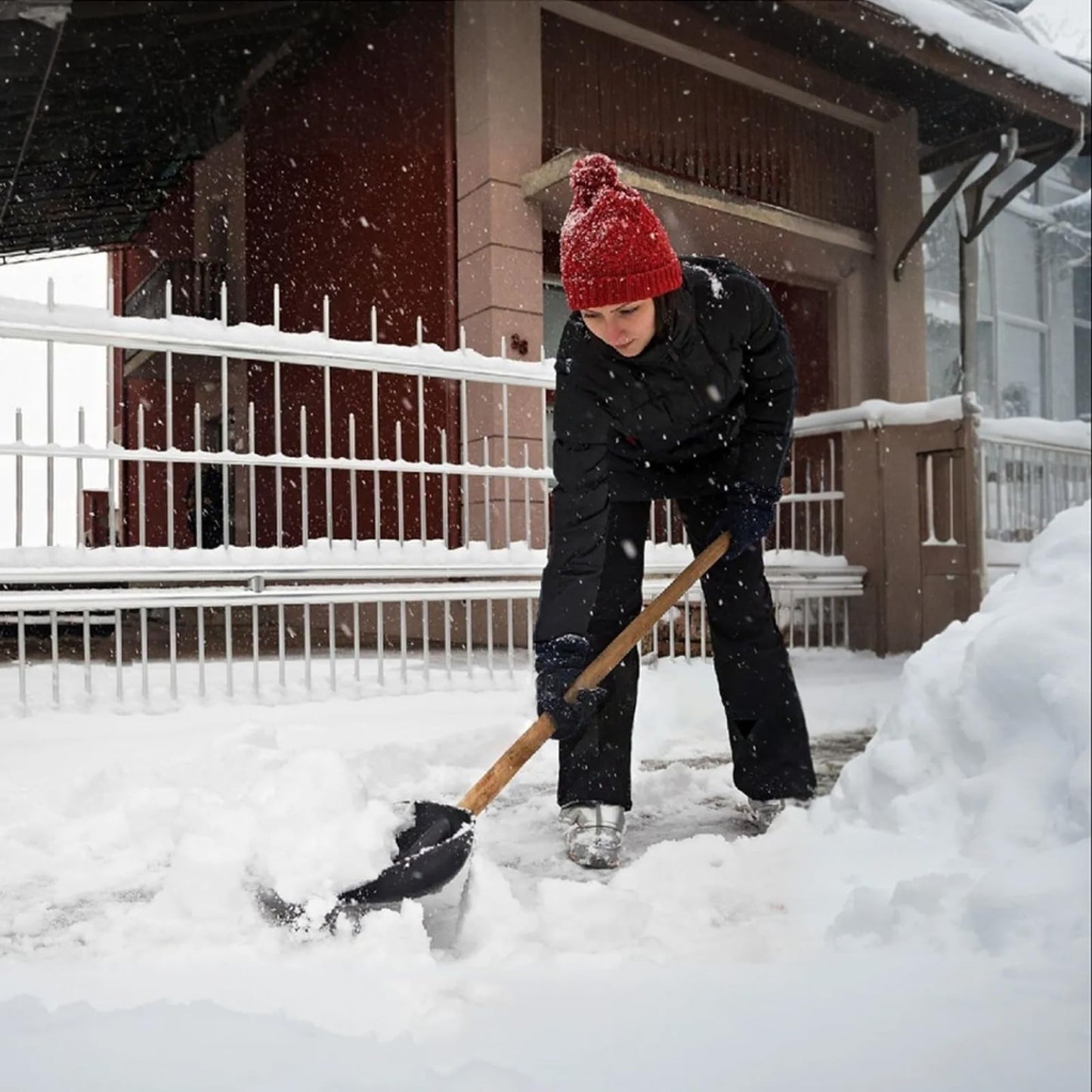 WUSTENKATZE Women's Waterproof Heated Insulated Bib Overalls with Battery Pack, Camo, XX-Large