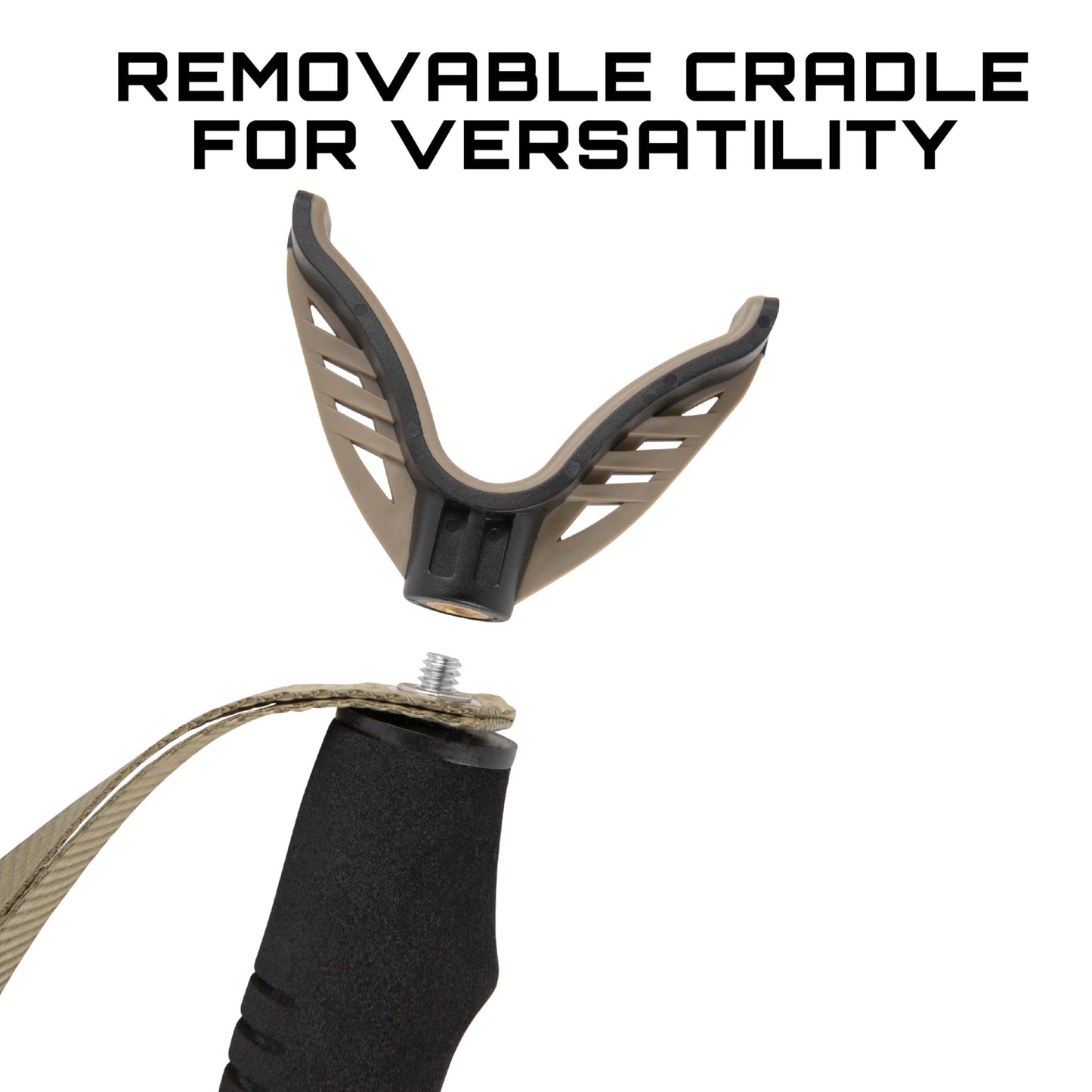 Allen Company Monopod Shooting Stick and Gun Rest - Versatile Hunting Accessories with Adjustable Height - Aluminium,Black