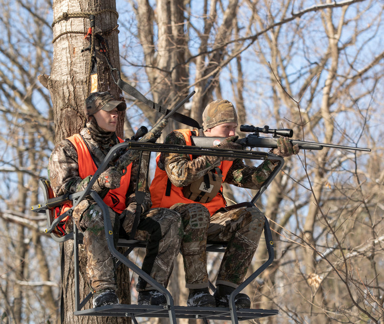 Huntury 3Pcs Treestand Safety Rope, Linemans Ropes for Hunting, Tree Stand Safety Line, Tree Tether Ropes, Life Lines for Tree Stands Hunting(10 feet)