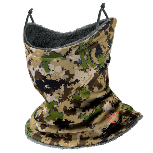 BASSDASH Unisex Winter Neck Gaiter Warmer Insulated Fleece Hunting Face Mask Water Resistant for Fishing Hiking Skiing