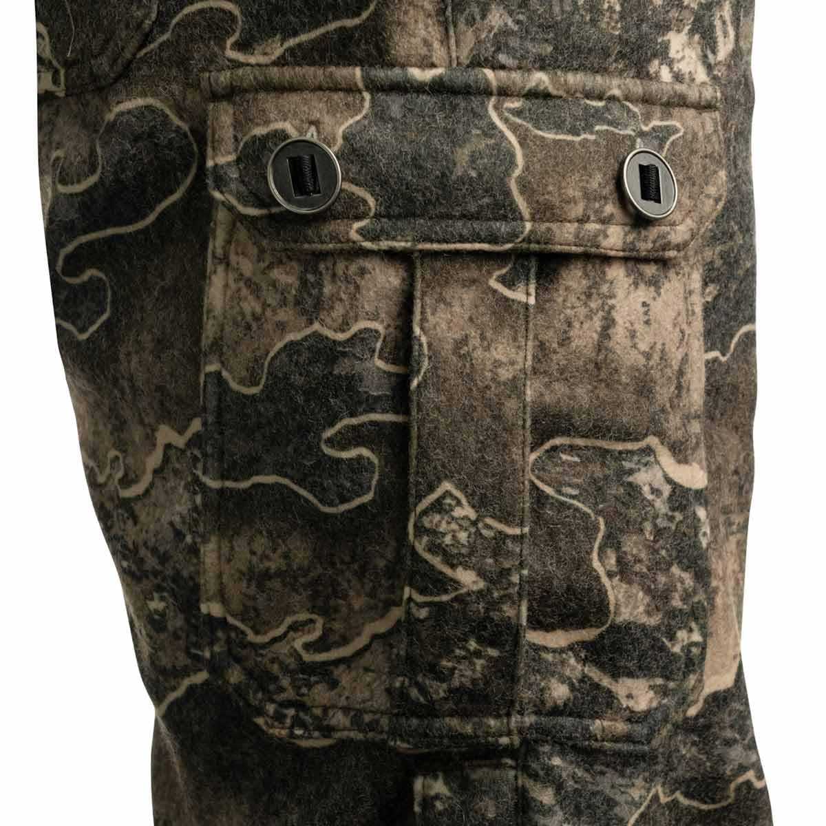 Shield Series Wooltex Pro Pants, Camo Hunting Pants for Men (RT Excape, Large)