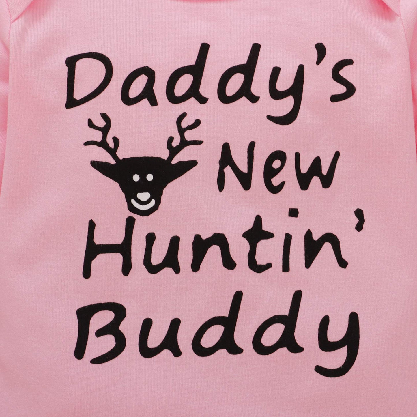 BIRTHDAY SHARK Newborn Girls Outfit Baby Girl Coming Home Outfit Hunting Clothes for Girls (Pink,3-6 Months)