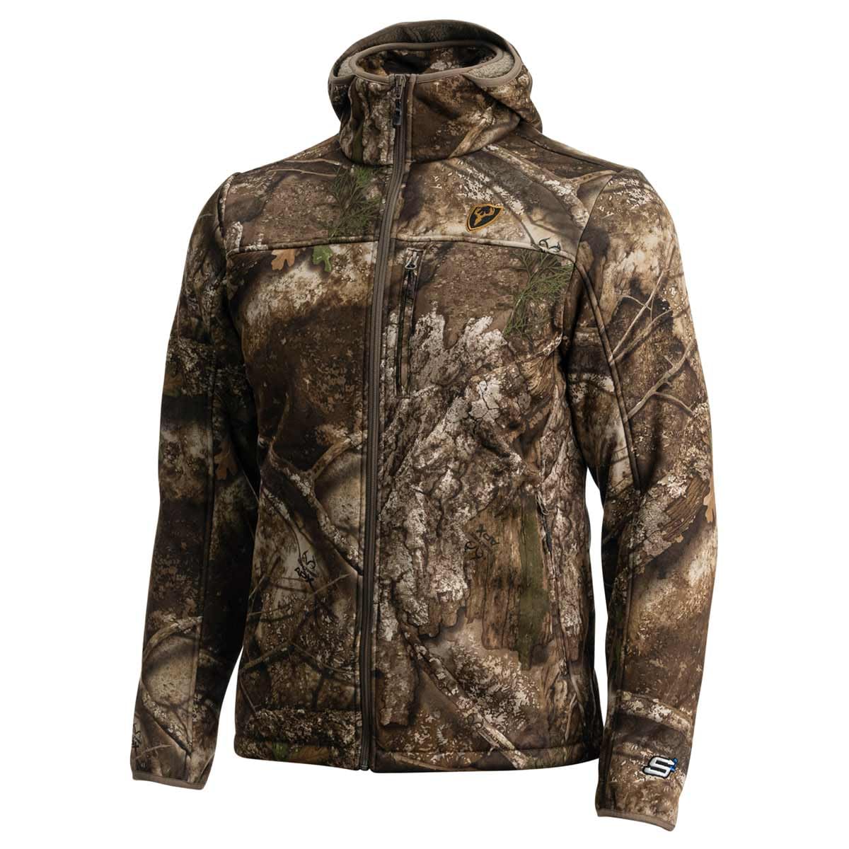 BLOCKER OUTDOORS Men's Solstice Hunting Jacket with Berber Fleece Lining, Odor Control, and Water-Resistant DWR Treatment (RT APX, Large)