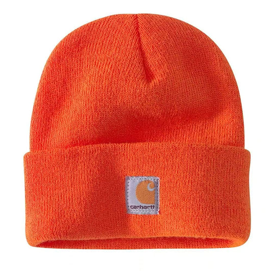 Carhartt Boy's Boys Acrylic Watch Hat, Blaze Orange, Youth