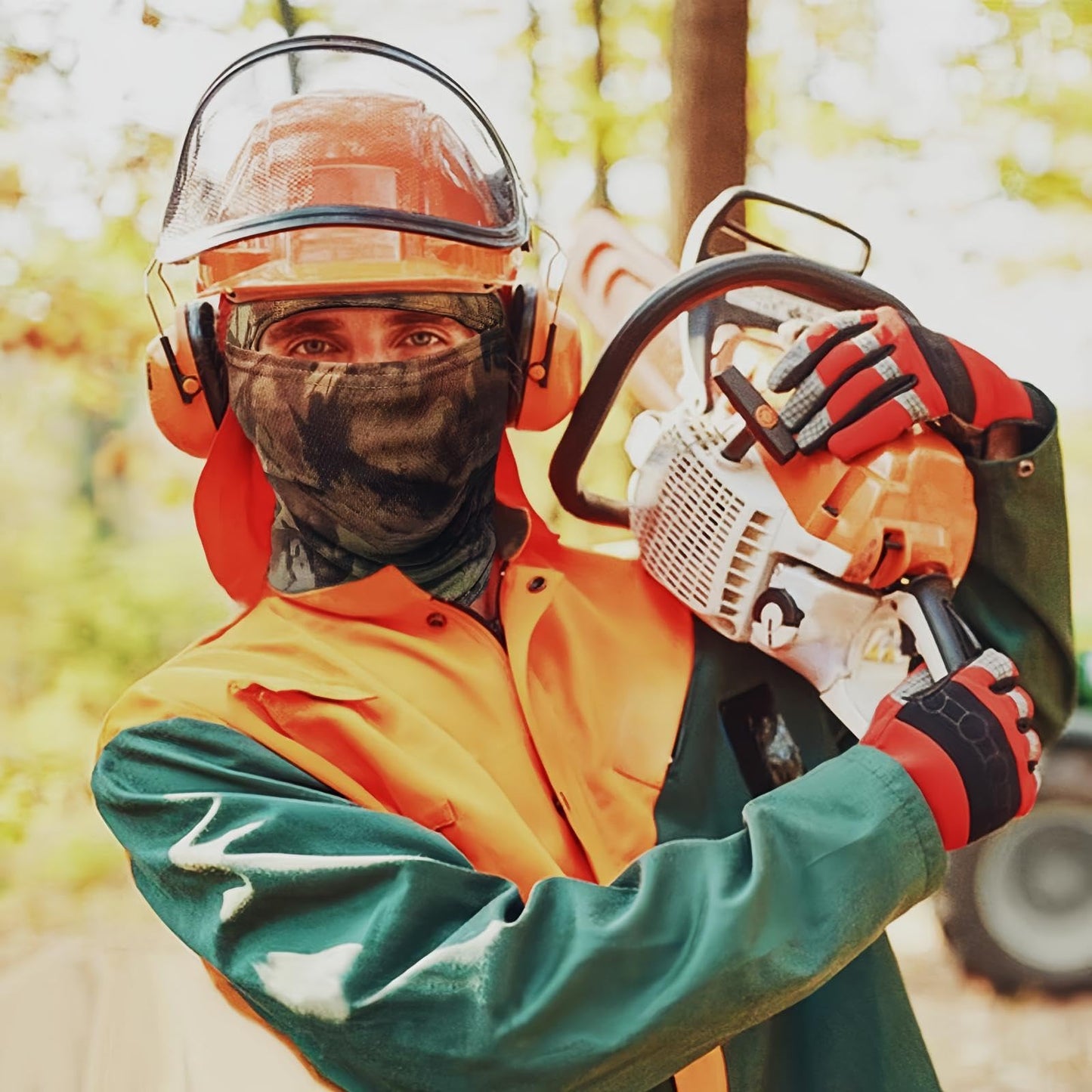 CAMOTER Camo Balaclava Ski Face Mask UV Protector for Man and Women Hunting Fishing Motorcycle Windproof&Military Tactical (Polyester, Camo Forests)