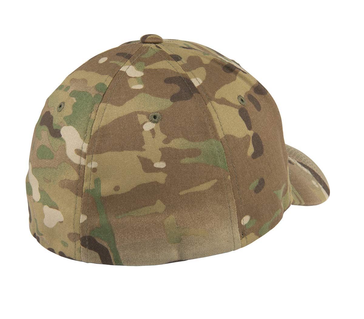 Custom Embroidered Flex Baseball hat. Flex Baseball 6277/6477 Baseball Cap. Place Your Own Logo or Design (L/XL, Multicam)
