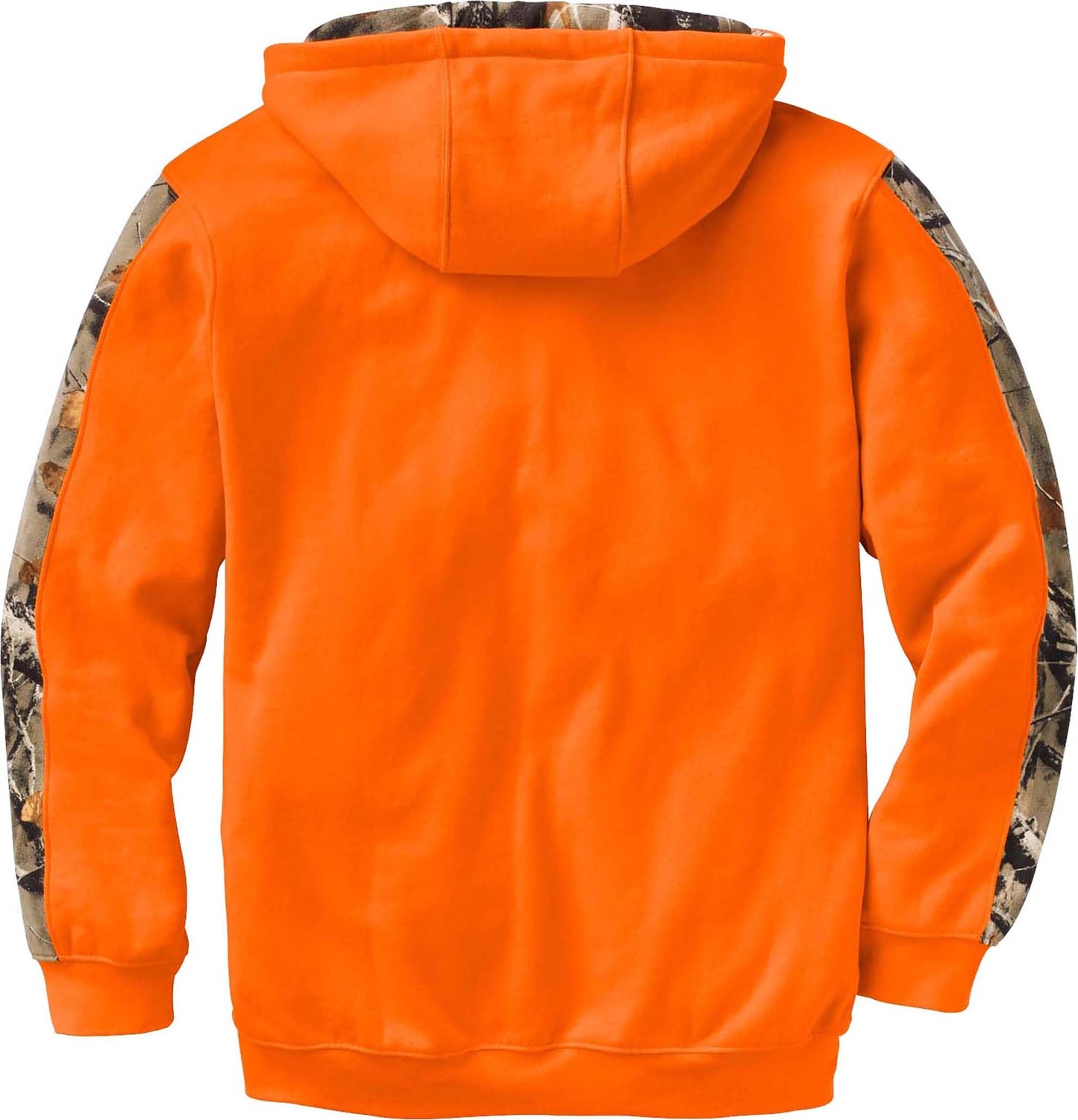 Legendary Whitetails Mens Camo Hoodie Pullover Sweatshirt Midweight V-Neck Design, Inferno, LRG