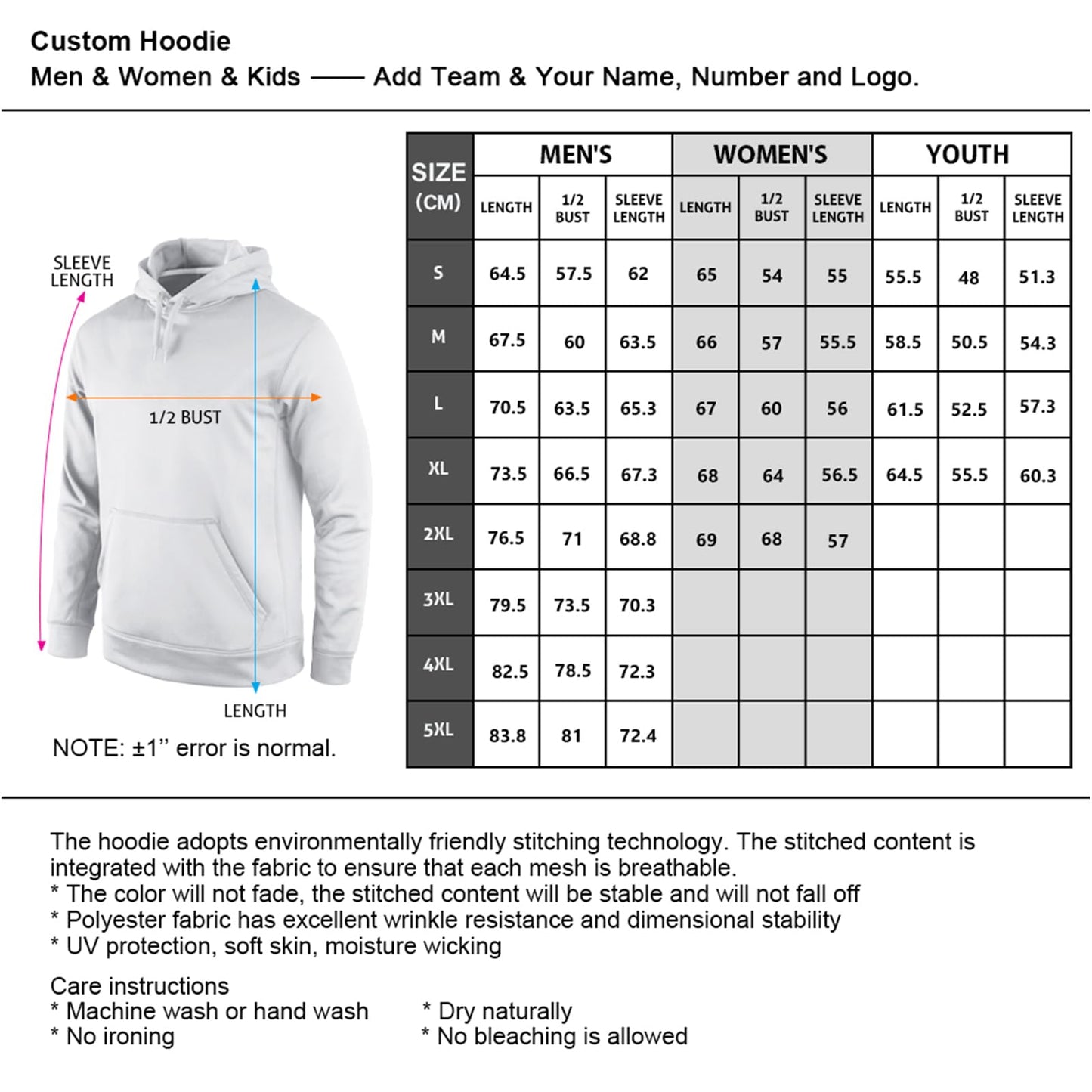 Custom Hunter Orange Hoodie Deer Hunting Sweatshirt Patriotic USA Flag Personalized Sports Baseball Pullover Hoodie Printed Name Number Logo for Men Women Outdoor Camping Hunting Wear