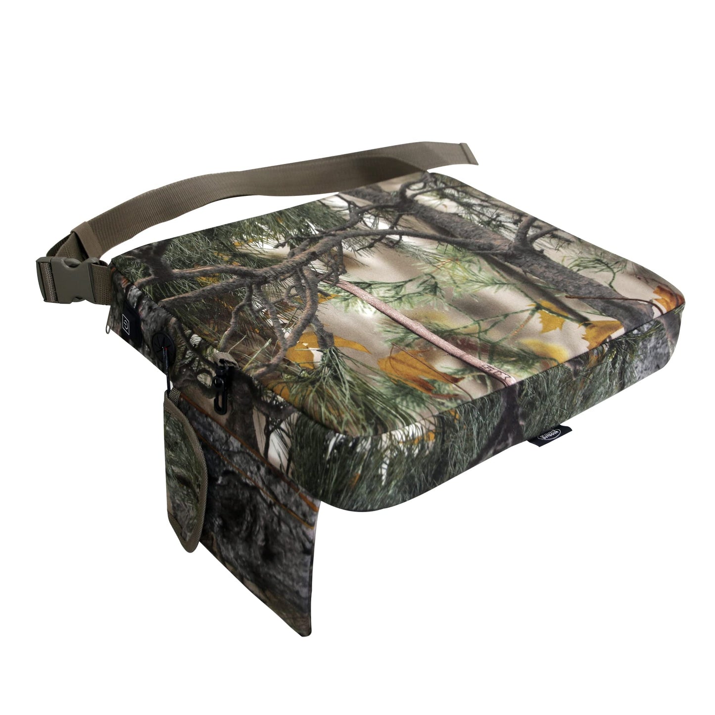 MDSTOP Heated Hunting Seat Cushion, Waterproof Seat Pads for Tree Stand & Ladder Stand, for Hunting, Ice Fishing, Hiking, Camping(Batteries no Including)