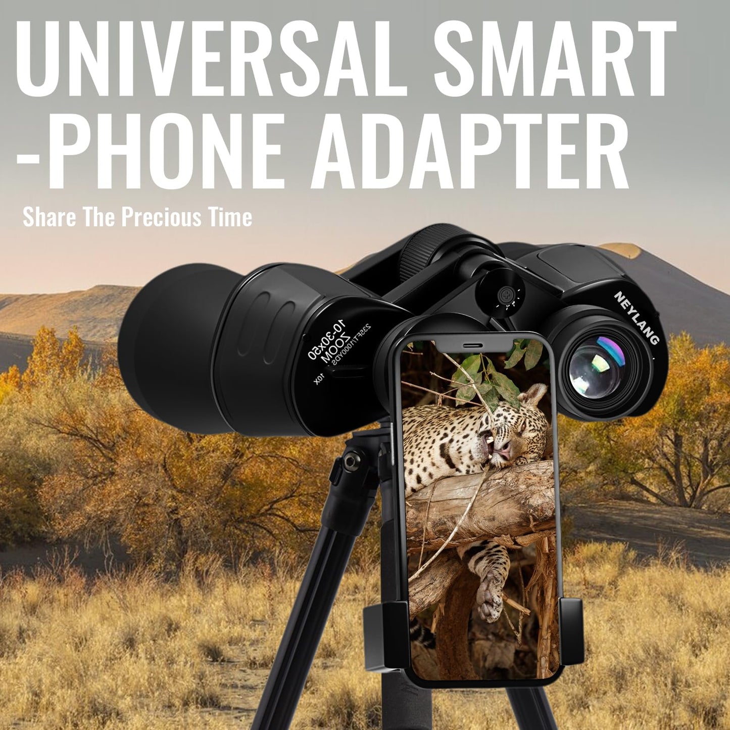 10-30x50 Zoom Binoculars for Adults High Powered - Lightweight Waterproof Binoculars for Hunting Bird Watching Travel Cruise