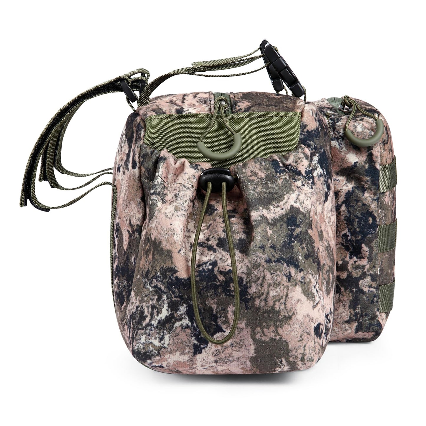 UIIHUNT Treestand Front Storage Bag, Tree Stand Accessories for Hunting, Treestand Accessories, Tree Stand Accessories, Compatible with Most Commercially Available Treestands, Camo, One Size Fit All