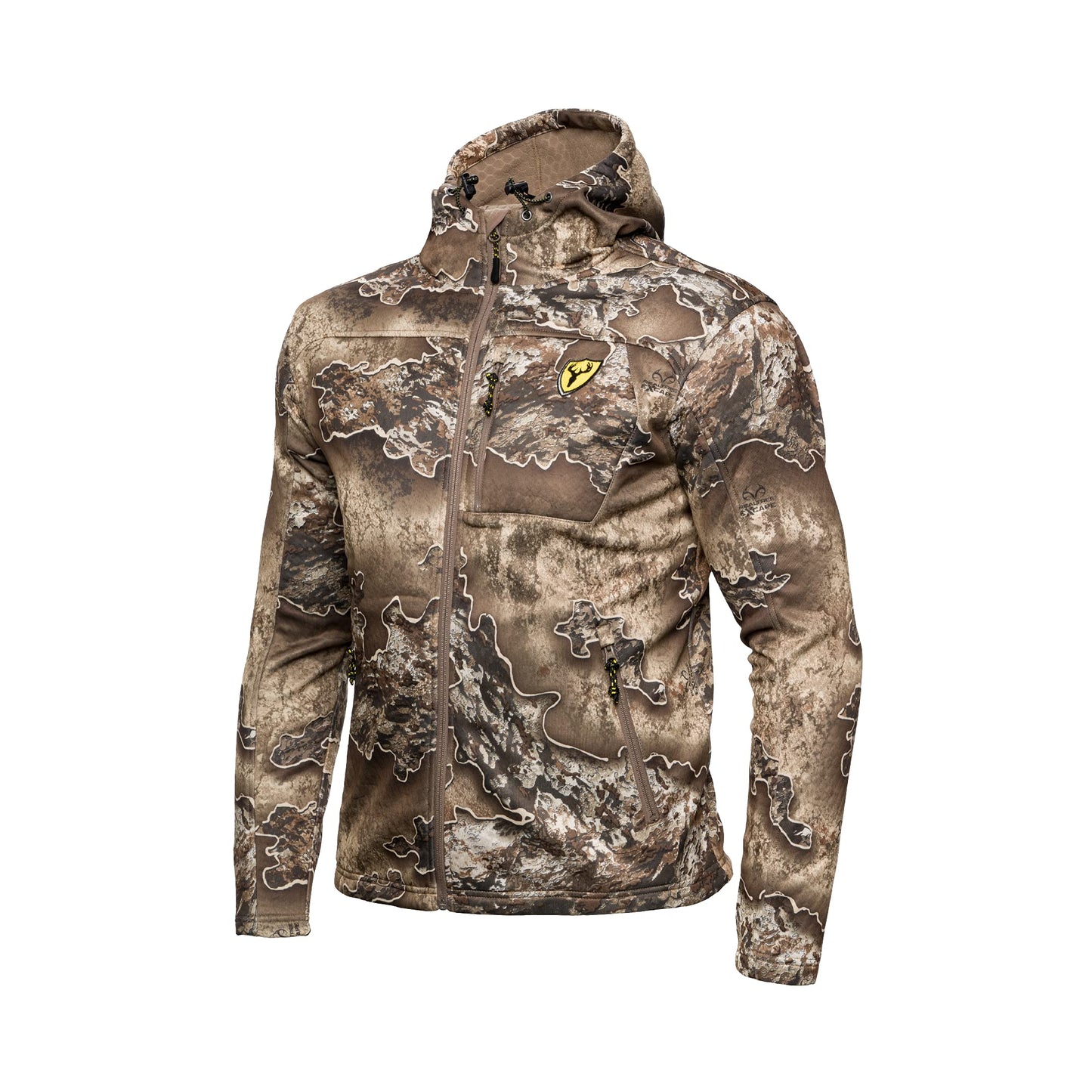 SCENTBLOCKER Scent Blocker Shield Series Silentec Jacket, Camo Hunting Clothes for Men (Realtree Excape, Large)