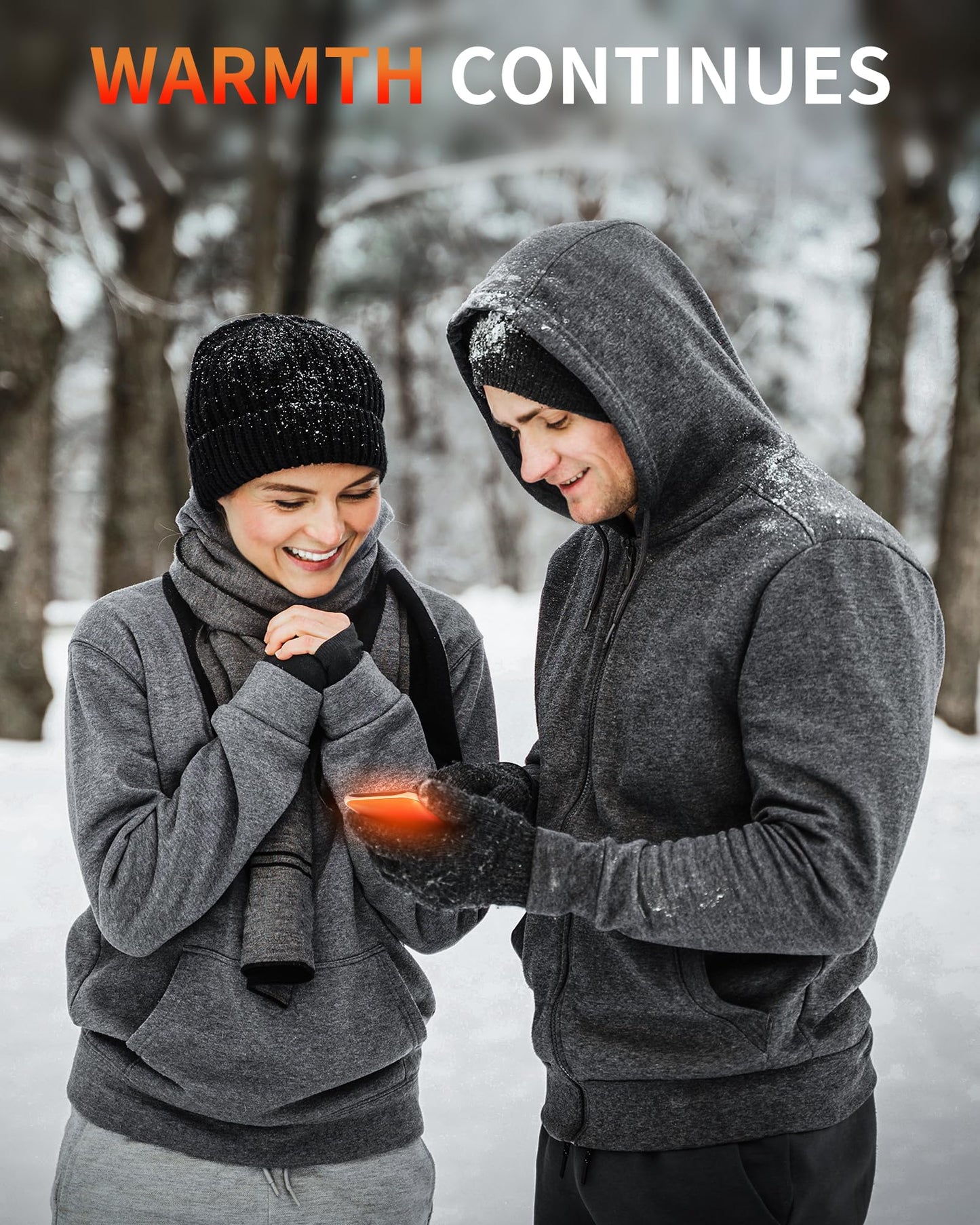 Lerat Hand Warmers Rechargeable, 2 Pack Electric Hand Warmer, Reusable Portable Pocket Heater USB Handwarmers, Gifts for Men, Women, Indoor, Outdoor, Hiking, Skiing, Camping, Hunting Accessories