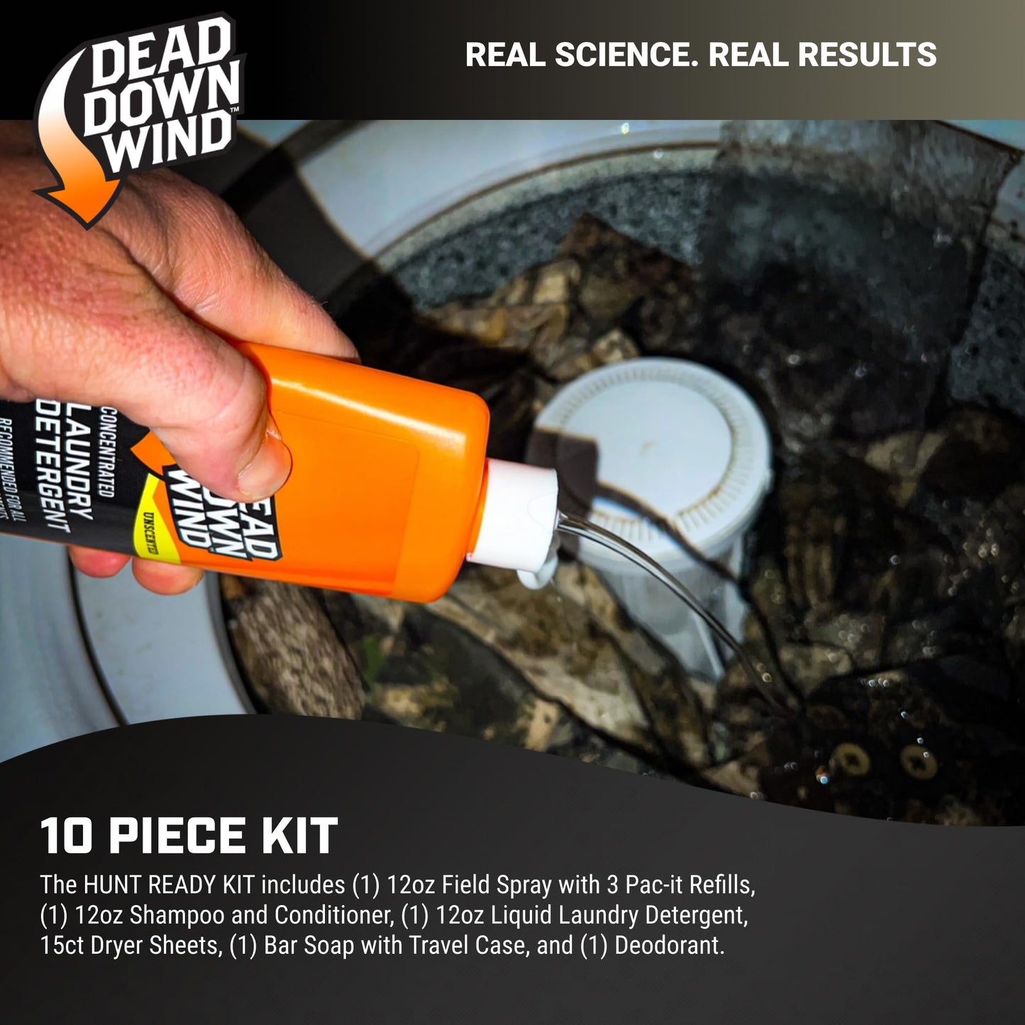 Dead Down Wind Hunt Ready 10 Piece Kit