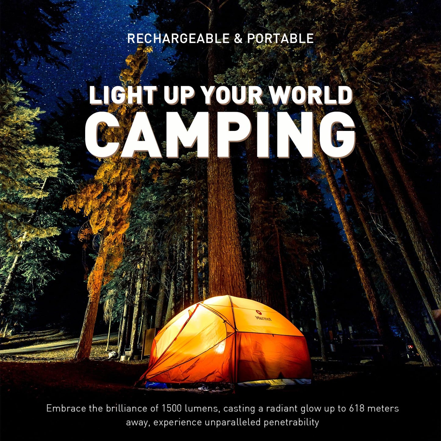 GOODSMANN Spotlight Hunting Camo Portable Handheld Spotlights 1500 Lumen Realtree® Xtra Halogen Boat Corded 12V Plug-in Spot Light Outdoor with Oxford Bag Tactic Pro H102-01