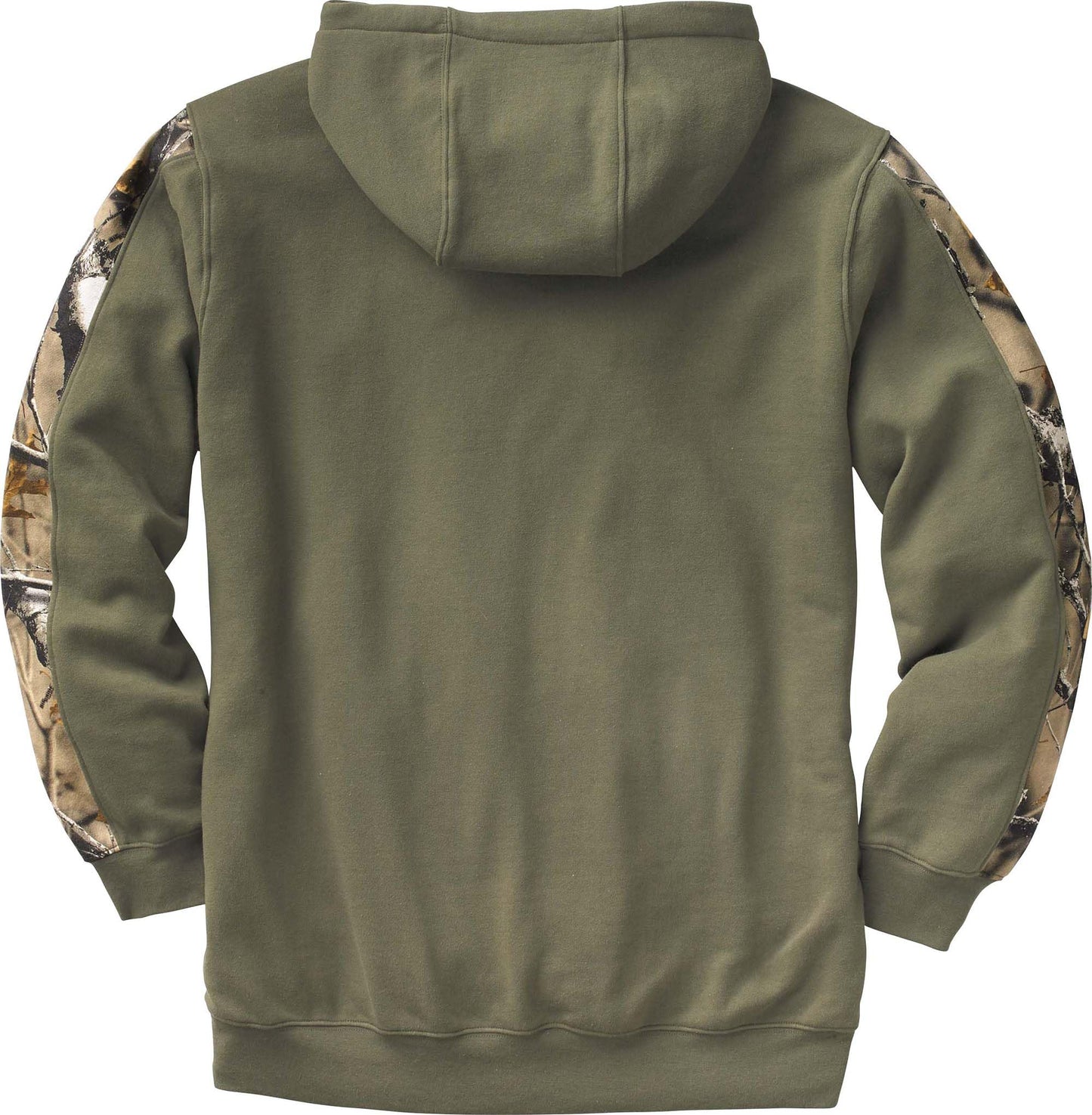 Legendary Whitetails Men's Standard Camo Outfitter Hoodie, Army, XX-Large,Dark Green