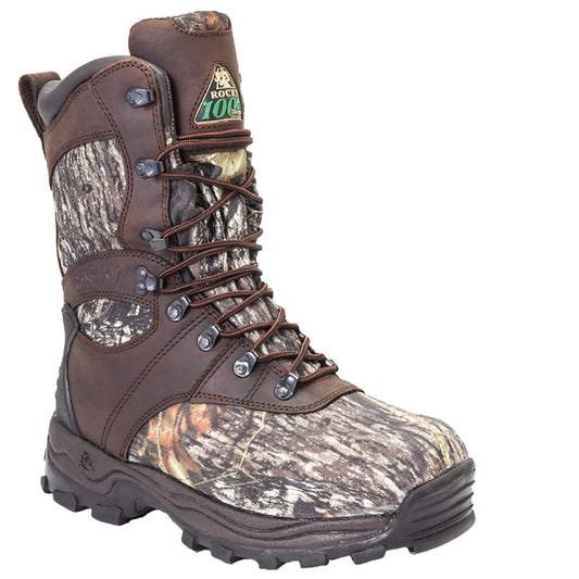 ROCKY Sport Utility 1000G Insulated Waterproof Boot, Mossy Oak Break Up, Size 9.5(ME)