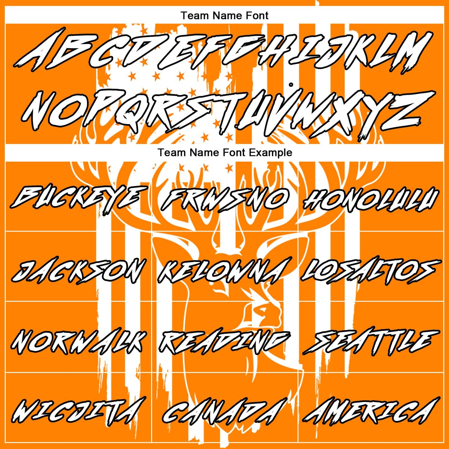 Custom Hunter Orange Hoodie Deer Hunting Sweatshirt Patriotic USA Flag Personalized Sports Baseball Pullover Hoodie Printed Name Number Logo for Men Women Outdoor Camping Hunting Wear