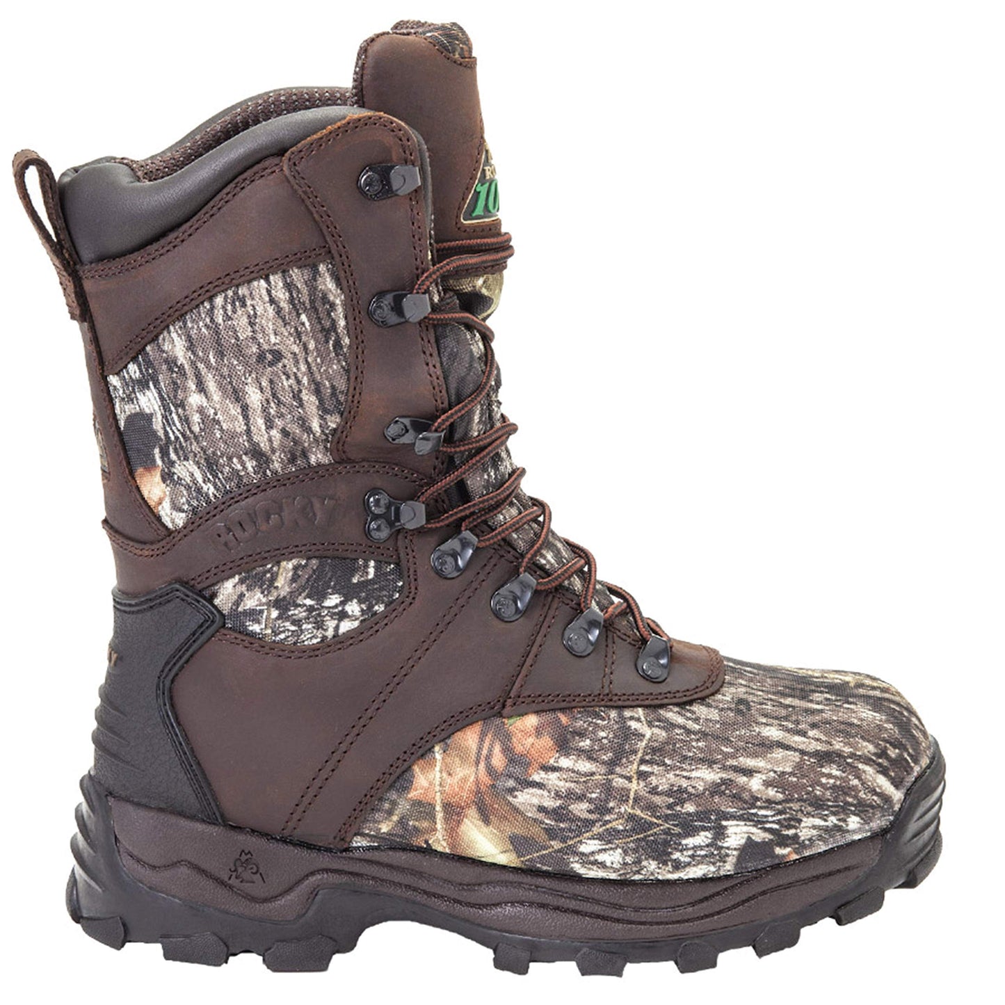 ROCKY Sport Utility 1000G Insulated Waterproof Boot, Mossy Oak Break Up, Size 9.5(ME)
