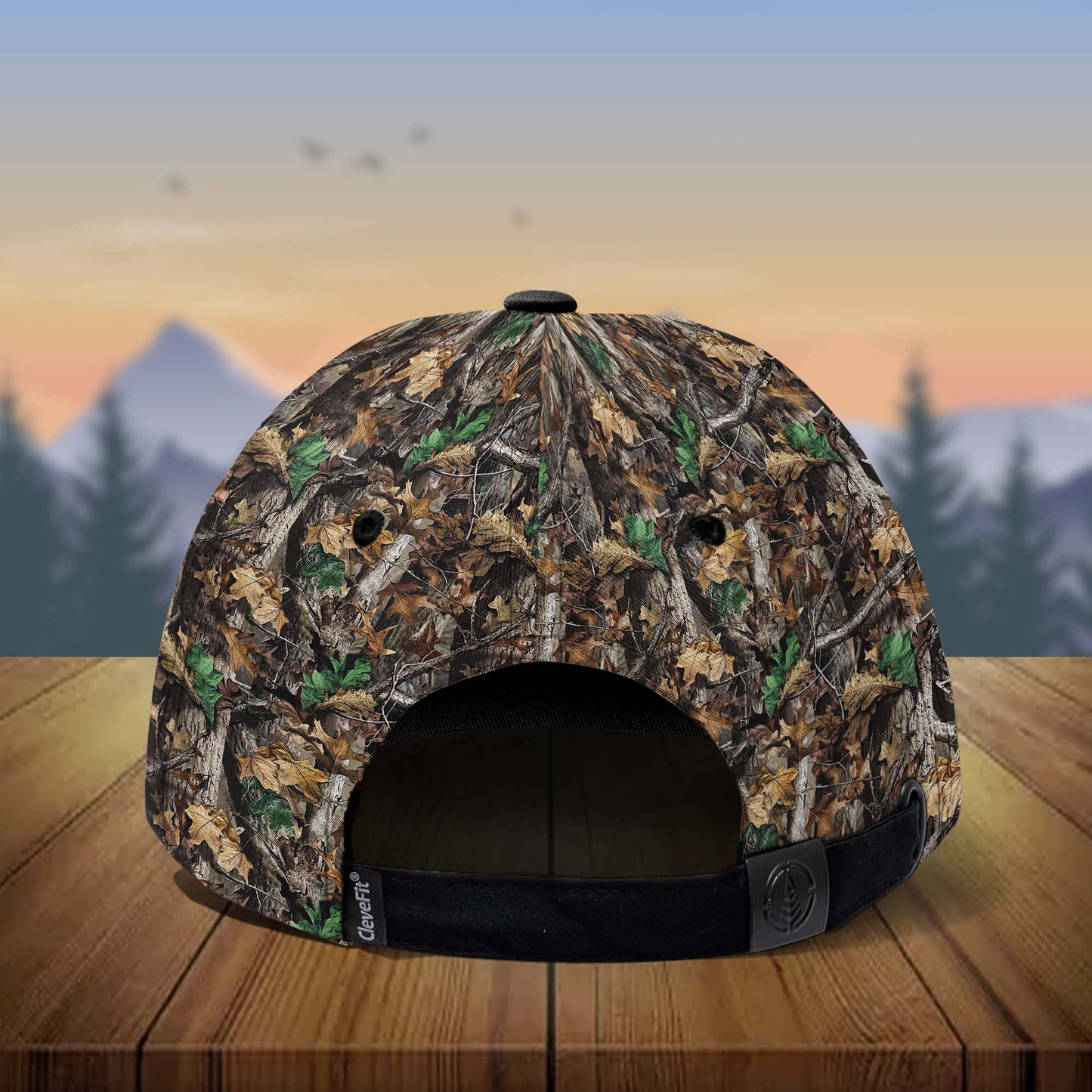 Deer Hunting Baseball Cap Adjustable with Steel Buckle, Gift for Dad Hat One Size Fit All, Unique Design Outdoor Hat Unisex