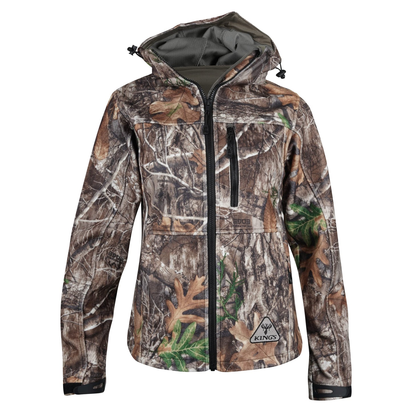 King's Camo Women's Standard Hunter Wind-Defender Jacket, Desert Shadow, Medium (KCL2150-RE-M)