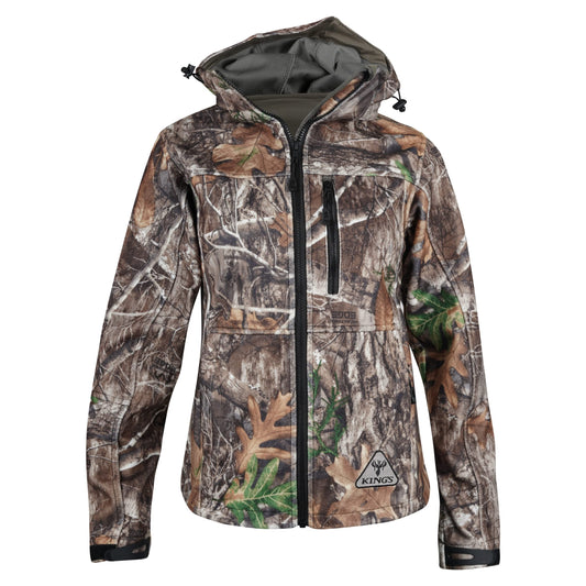 King's Camo Women's Standard Hunter Wind-Defender Jacket, Desert Shadow, Medium (KCL2150-RE-M)