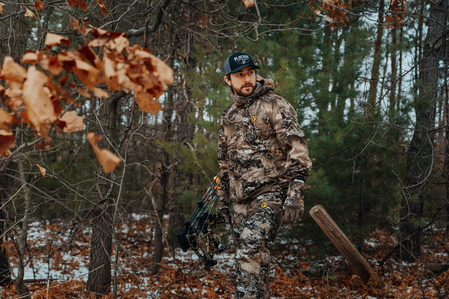 SCENTBLOCKER Drencher Waterproof Insulated 3-in-1 Camo Hunting Jacket for Men (RT Excape, Medium)