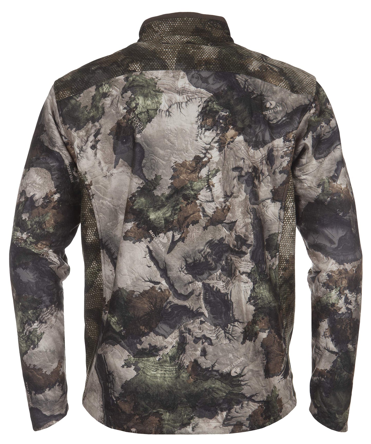 ScentLok Forefront Midweight Camo Hunting Jacket - Water Repellent and Carbon Alloy Odor Reducing Technology (Large, Mossy Oak Terra Gila)