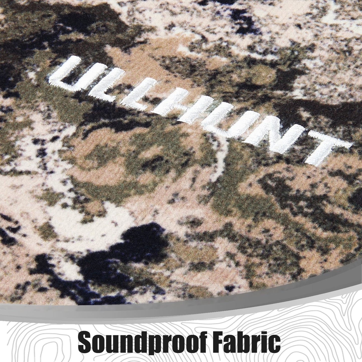 UIIHUNT Treestand Front Storage Bag, Tree Stand Accessories for Hunting, Treestand Accessories, Tree Stand Accessories, Compatible with Most Commercially Available Treestands, Camo, One Size Fit All