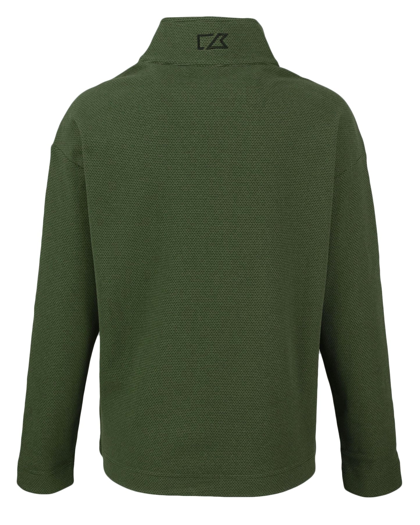 Cutter & Buck Hunts Point Eco Textured Fleece Recycled Womens Snap Pullover, Poplar, M
