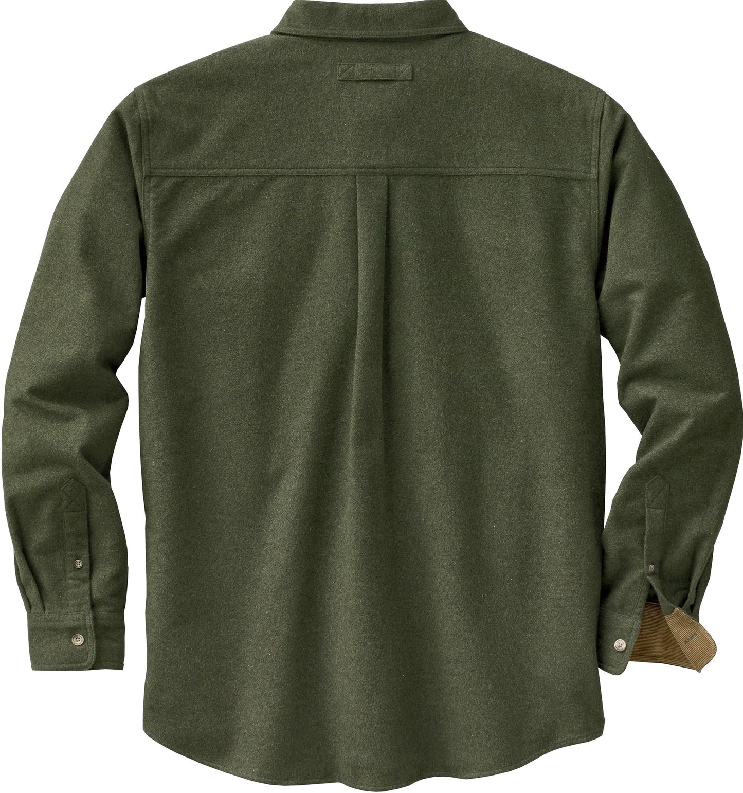 Legendary Whitetails Mens Flannel Shirt Long Sleeve Button Down 100% Cotton, Army, XL