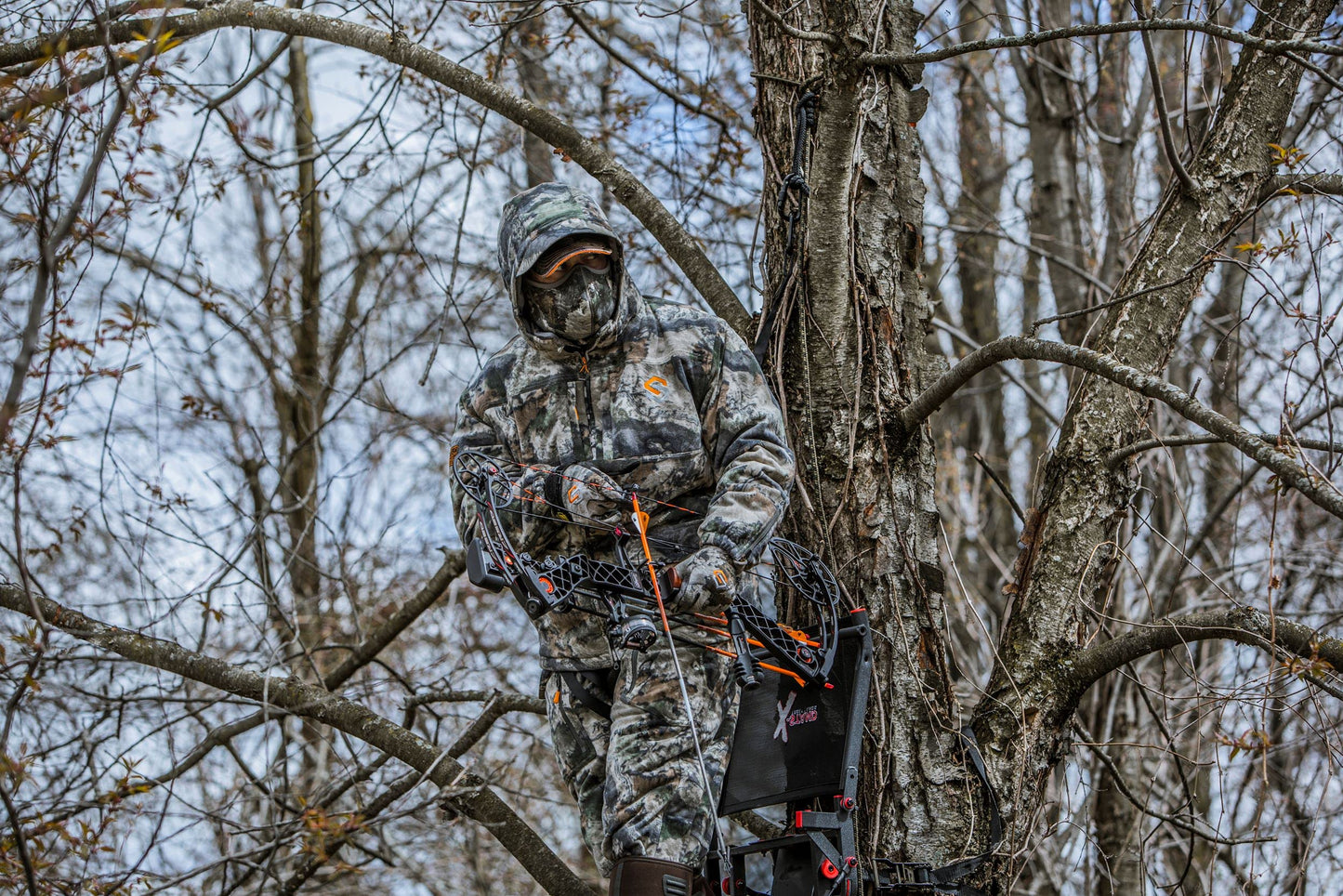 ScentLok BE:1 Fortress Windproof Waterproof Insulated Scent Control Camo Hunting Parka (Mossy Oak Terra Gila, Large)