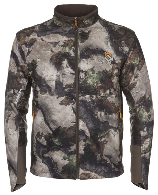ScentLok Forefront Midweight Camo Hunting Jacket - Water Repellent and Carbon Alloy Odor Reducing Technology (Large, Mossy Oak Terra Gila)