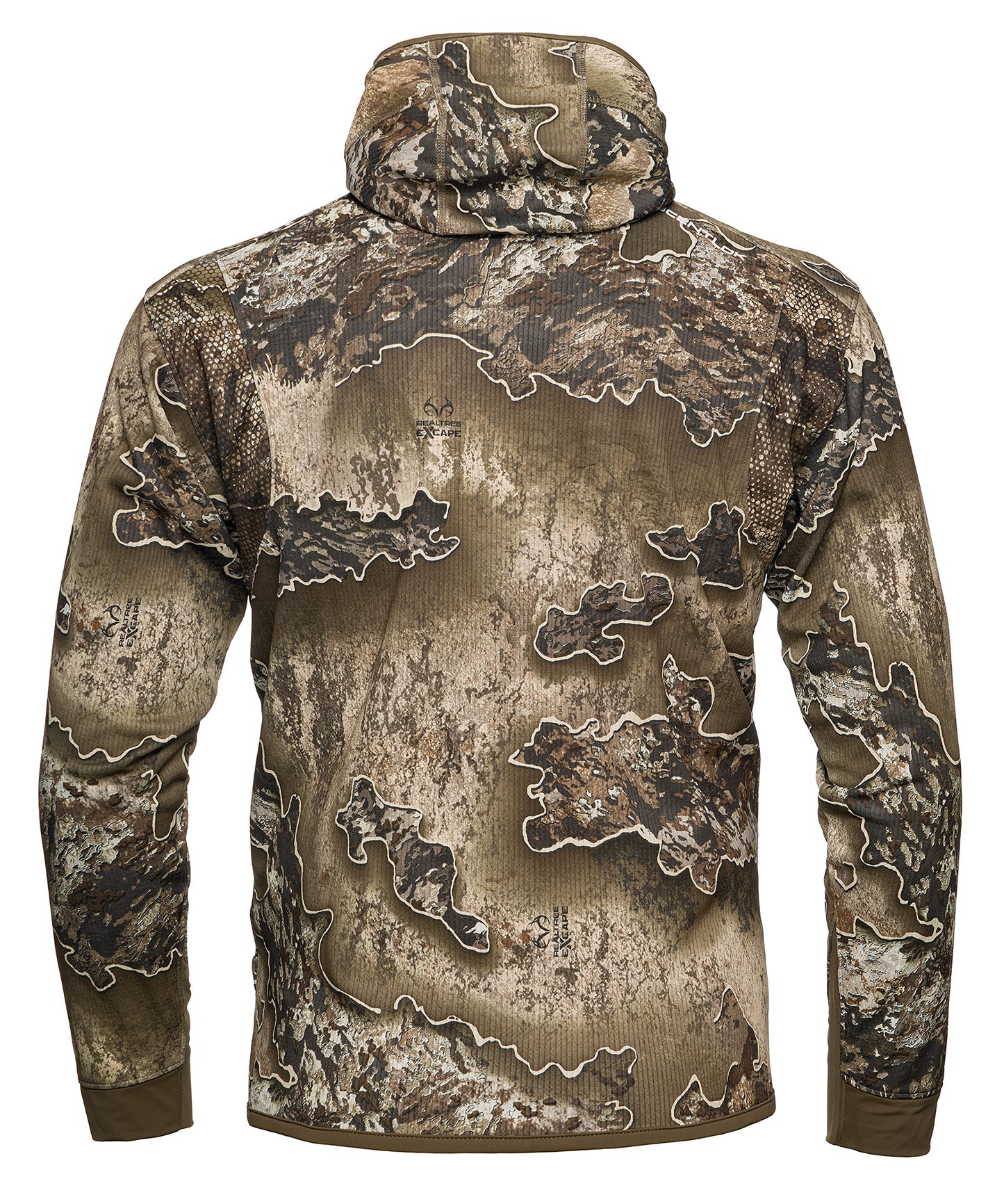 ScentLok Savanna Aero Raid Lightweight Odor Control Camo Hunting Hoodie for Men (Realtree Excape, Large)